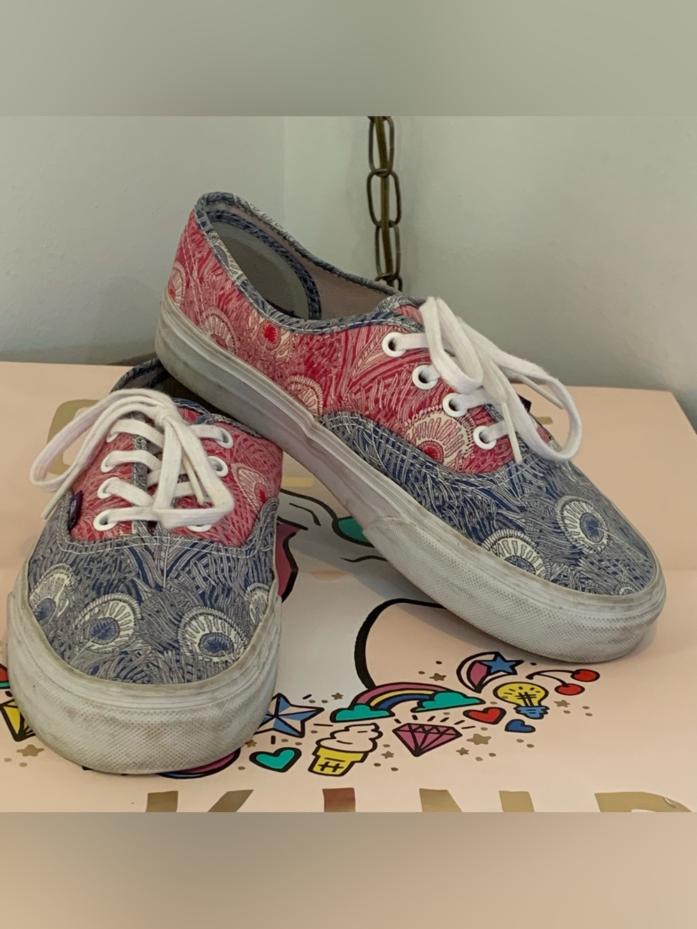 Vans Authentic x Liberty London Skate Sneakers - Picture 9 of 11